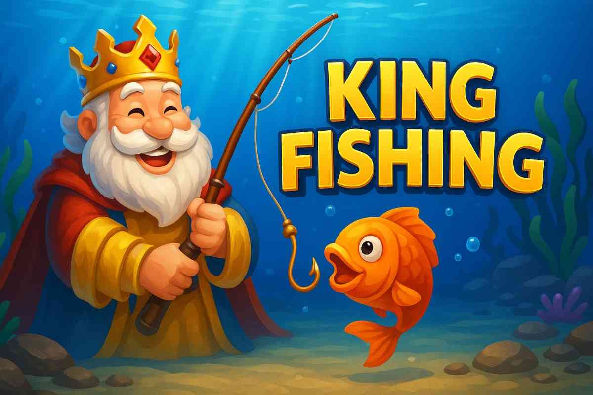 Peixes coloridos no jogo King Fishing do 78TT cassino